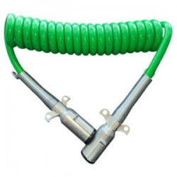 Cable 7 Puntas Verde C/permacoil 15 (304621wor)