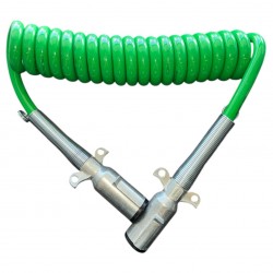 Cable 7 Puntas Verde C/permacoil 15 (304621wor)